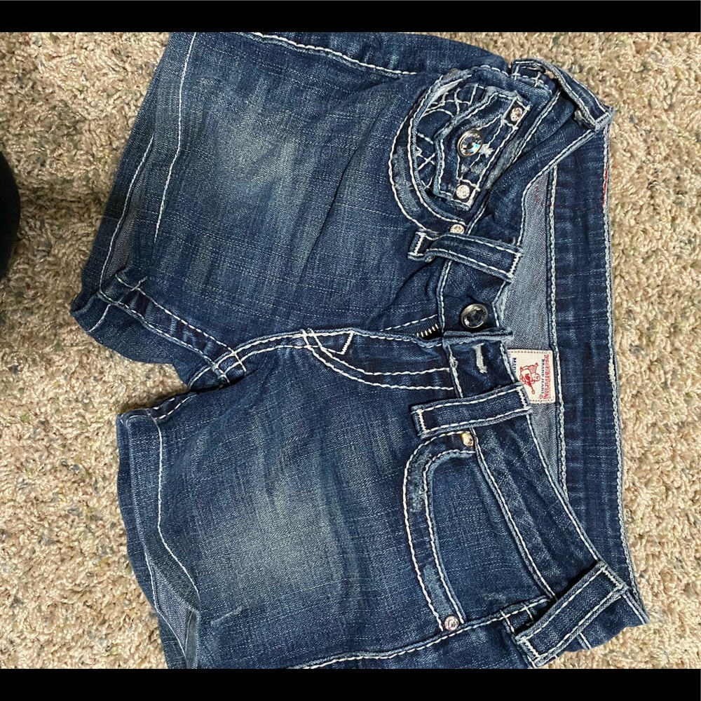 True religion jean shorts